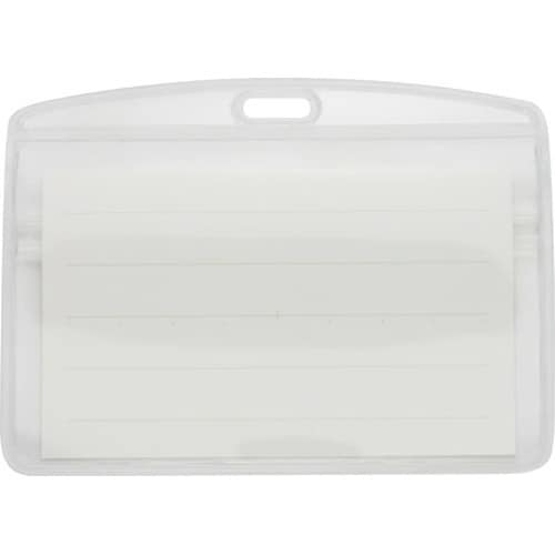 名札用表示面 ラウンド チャック付 10枚入×10