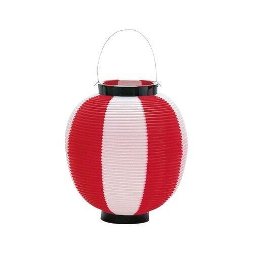 ちょうちん 赤/白 5個入