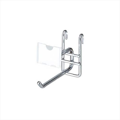 ネット用2段フッククローム長さ10cm10本×2