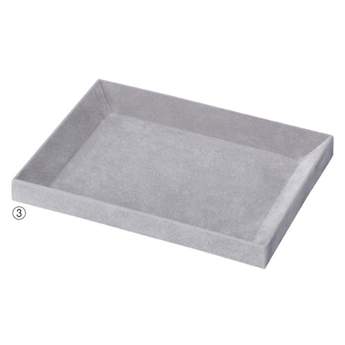 接客トレー 小 グレー 2個入