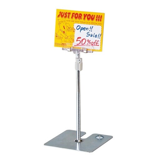 クリップ式ポップスタンドロータイプクローム 2台入