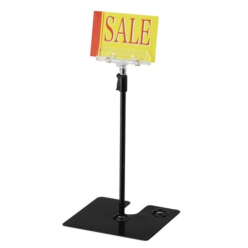 クリップ式ポップスタンドロータイプブラック 2台入