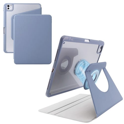 iPadProケース M4 360度回転 ブルー