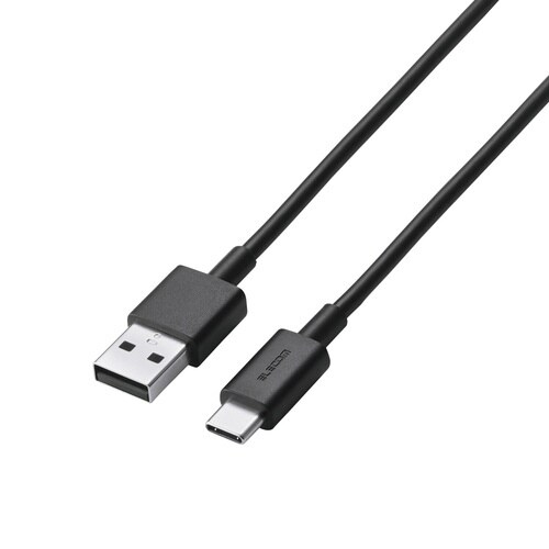 USB−Cケーブル A−C 1.5m 充電転送 黒