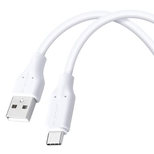 自動遮断ケーブル A−C 2m シリコン ホワイト