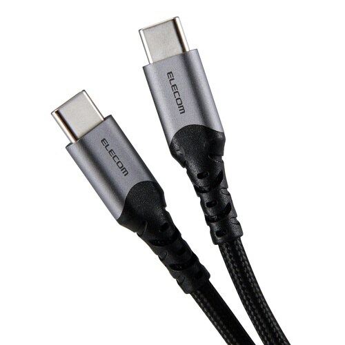 高耐久ケーブル C−C 1.5m 240W 黒