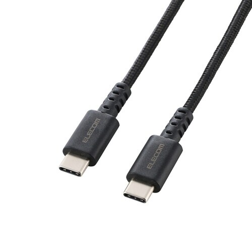 高耐久ケーブル C−C 1m 240W 認証品 黒