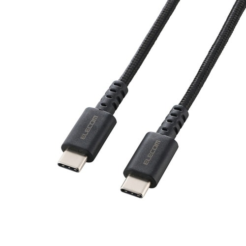 高耐久ケーブル C−C 2m 240W 認証品 黒