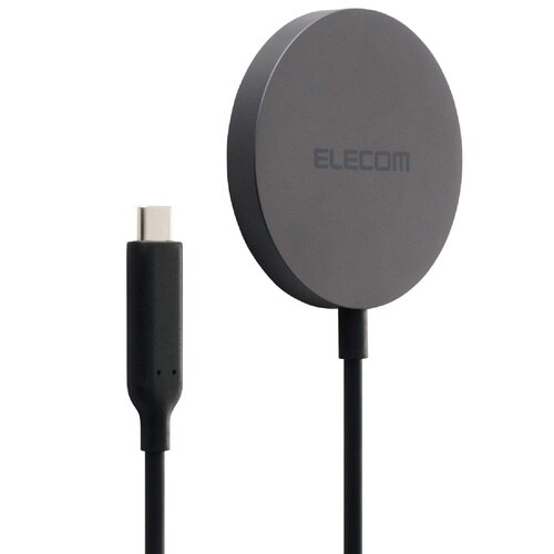 ワイヤレス充電器 Qi2 発熱抑制 ブラック