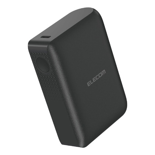 モバイルバッテリー10000mAh 振動通知 黒