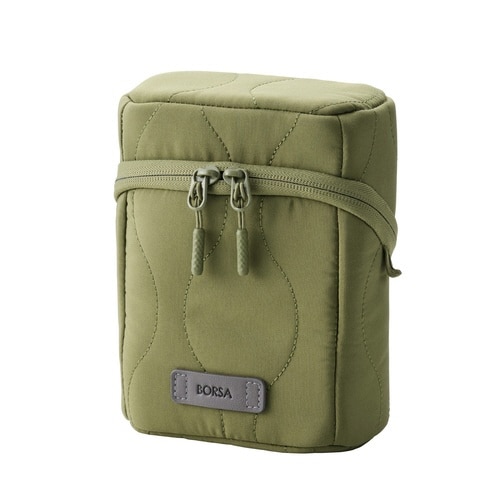 ガジェットポーチ スタンドタイプ 撥水 カーキ