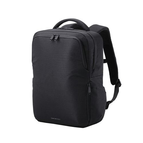 リュック 衝撃吸収 18L 撥水 ブラック