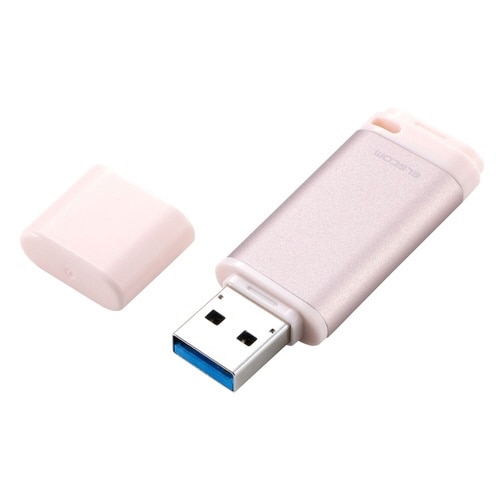 USBメモリ 128GB USB3.2 ピンク