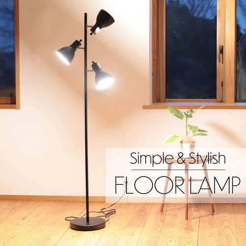 フロアスタンド3灯 YN30BW−K