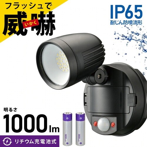 防犯センサーライトB100Y1