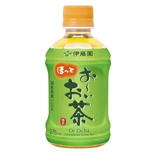 ホット用 おーいお茶緑茶 275ml 24本