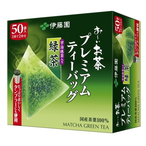 プレミアムティーバッグ 抹茶入り緑茶 50袋