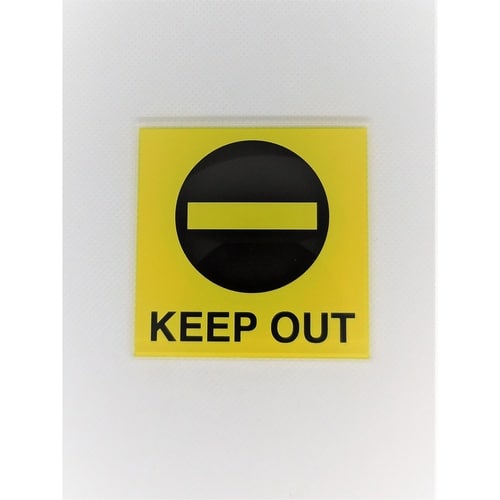 サインプレート KEEP OUT