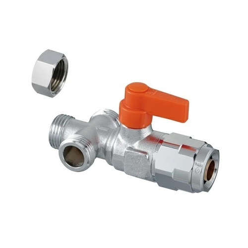 WB30型 流量調整ボールバルブ 三方分岐 2OR