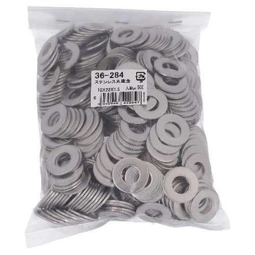 ステン丸座金 10X22X1.5 500P