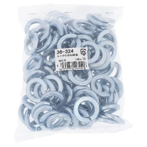 ユニクロ バネ座金 5/8 100P