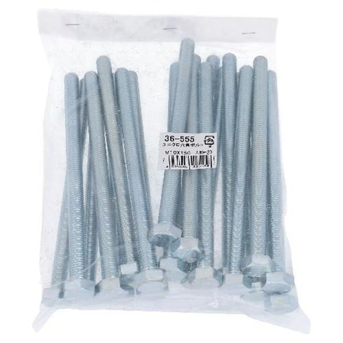 ユニクロ六角ボルト M10X150 20P