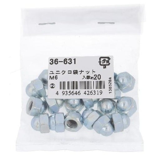 ユニクロ 袋ナット M6 20P
