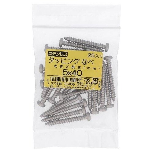 ステン タッピング ナベ 5X40 25P