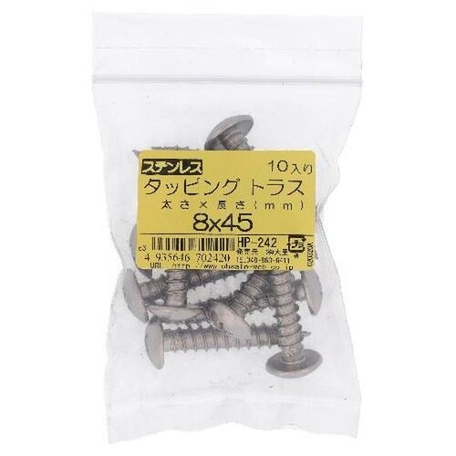 ステン タッピング トラス 8X45 10P