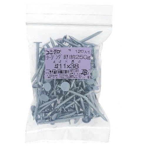 ユニクロシージング釘 11X38 250g