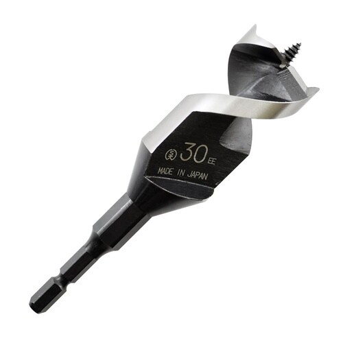 木工ショートビット六角軸30.0mm