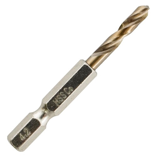 六角軸ステン鉄ショートドリル4.2mm