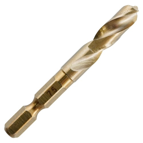 六角軸ステン鉄ショートドリル7.5mm