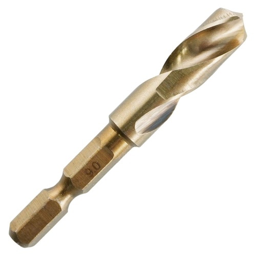 六角軸ステン鉄ショートドリル9.0mm
