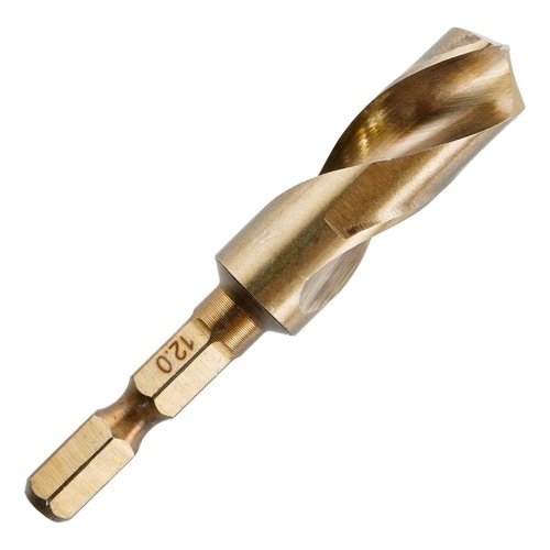 六角軸ステン鉄ショートドリル 12mm