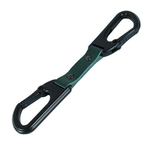 ALホルダー 緑 カラビナxカラビナ