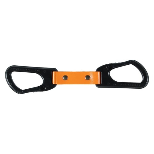 ALホルダー 橙 カラビナxカラビナ