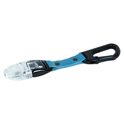 ALホルダー 青 カラビナxクリップ