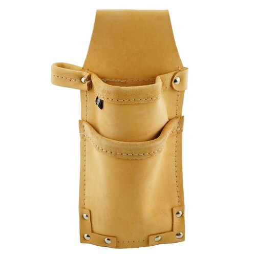 レザーバッグ 掌 SHO 茶 二段