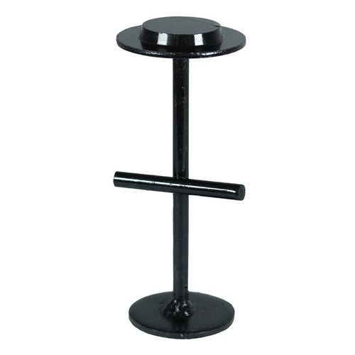 本焼ホームタイ鏝 ツバ付26x30mm