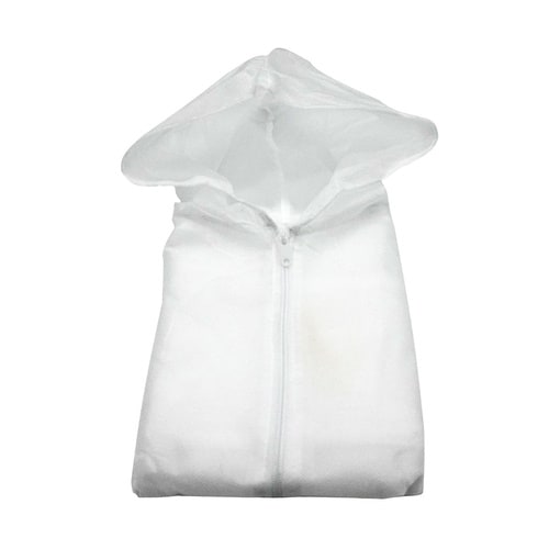 #050237 不織布ツナギ 白色 LLサイズ