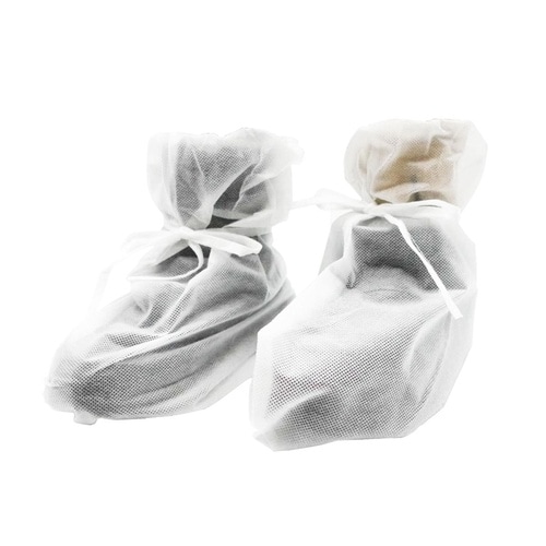 #050358 不織布作業用足カバー フリー