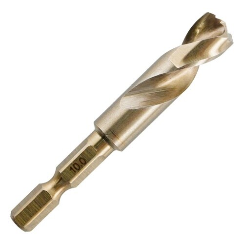 六角軸ステン鉄ショートドリル 10mm