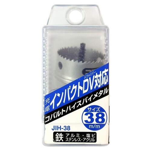 NCC6角軸ホールソー バイメタル38mm