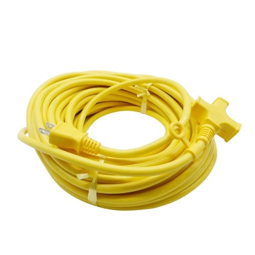 電工延長コード 黄 15A 20m