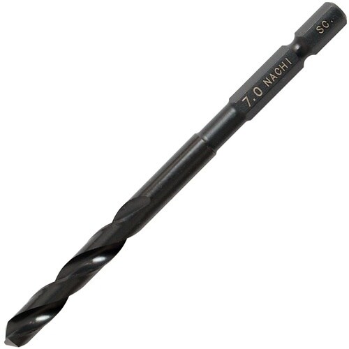 ナチ 六角軸鉄工ドリル 7.0mm