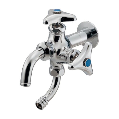 704−113−13 万能ホーム双口胴長水栓