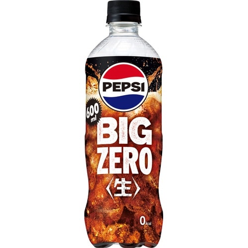 ペプシ生BIGZERO600ml24本