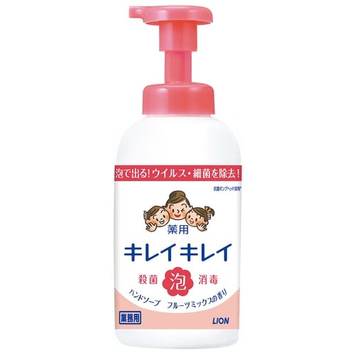 キレイキレイ薬用泡ハンドフルーツ本体550ml×6