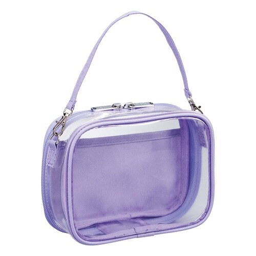 myfa デコレーションボックスポーチミニ紫